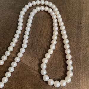 NWOT Freshwater White Pearl 30 Inch Necklace Strand